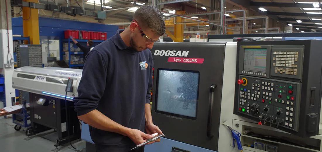 image of CNC Fixed Head Turning machining